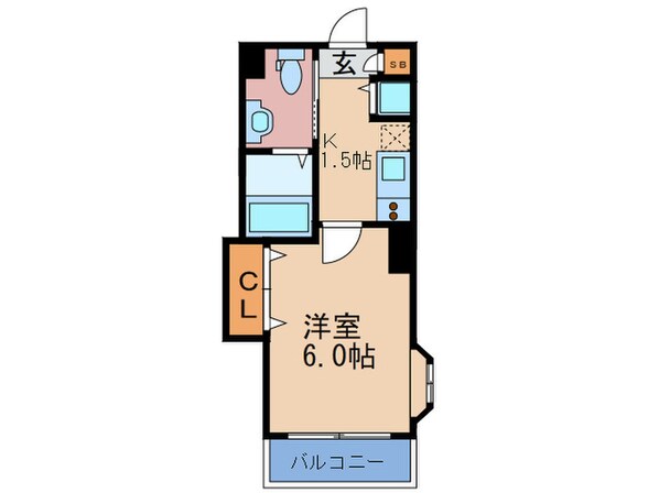 ラ・フォルム梅田northの物件間取画像